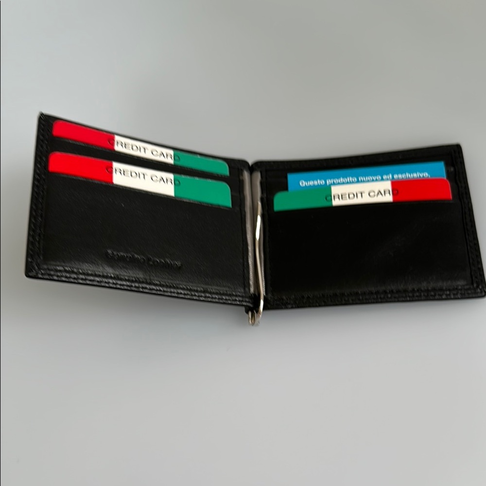 Elegant Black Leather Wallet